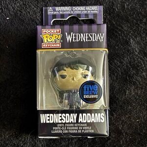 Pocket Pop Keychain Wednesday Addams Five Below Exclusive